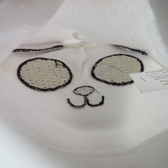 Baby Black & White panda hat and shoes embroidered features Animal print - Picture 3 of 5